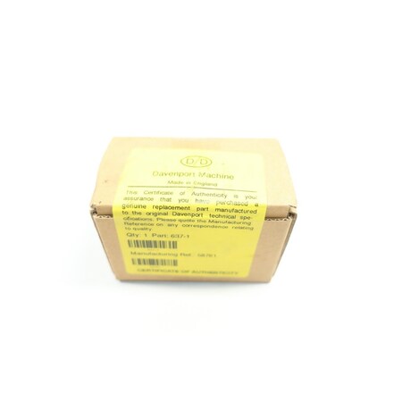 Davenport 637-1 Lathe Replacement Sleeve Other Metalworking Tools & Consumable 637-1